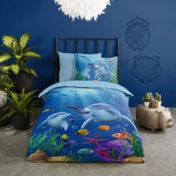 Pure Dolfijn Kinderdekbedovertrek Blauw 16 Pure Dolfijn Kinderdekbedovertrek Blauw -Winkel Voor Premium Beddengoed 01c786a26ef245bd99b1a44c2e3cbb73