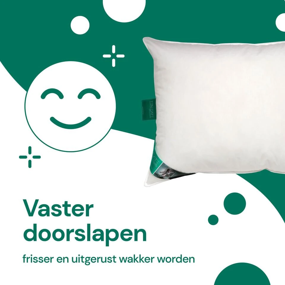 Ten Cate Cool Night Synthetisch Hoofdkussen - 60x70 4 Ten Cate Cool Night Synthetisch Hoofdkussen - 60x70 - Afbeelding 2