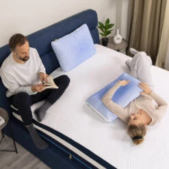 Vitapur Kussen - Hoofdkussen Nekklachten - 40x60 Cm -Winkel Voor Premium Beddengoed 0dec386a163b402cacdde566fb7e043e