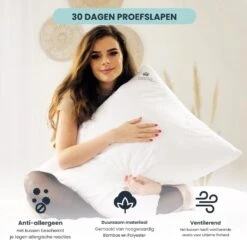 Troonz Hoofdkussen Six Bamboe - 60 X 70 Cm -Winkel Voor Premium Beddengoed 0eb9a0edf2d044649c6a70923178294c