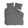 Byrklund - Dekbedovertrek Sleep Softly - 240x220 Cm - Off Black 2 Byrklund - Dekbedovertrek Sleep Softly - 240x220 Cm - Off Black -Winkel Voor Premium Beddengoed 1000012929