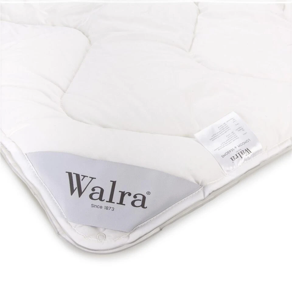 Walra - Dekbed London - 200x200 Cm - Wit 4 Walra - Dekbed London - 200x200 Cm - Wit - Afbeelding 2