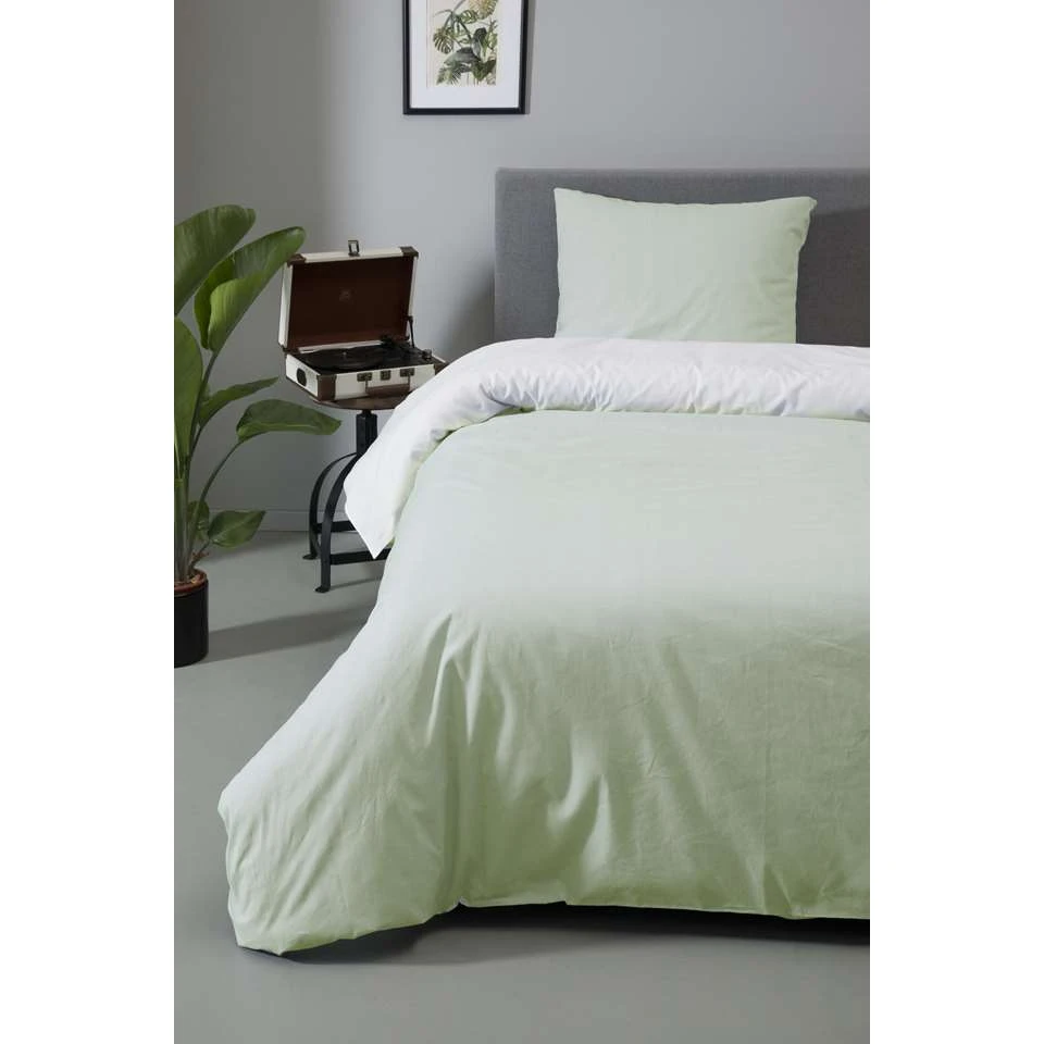 Ten Cate Katoenen Double Face Eenpersoons Dekbedovertrek - 140x200/220 - Malaga 6 Ten Cate Katoenen Double Face Eenpersoons Dekbedovertrek - 140x200/220 - Malaga - Afbeelding 4