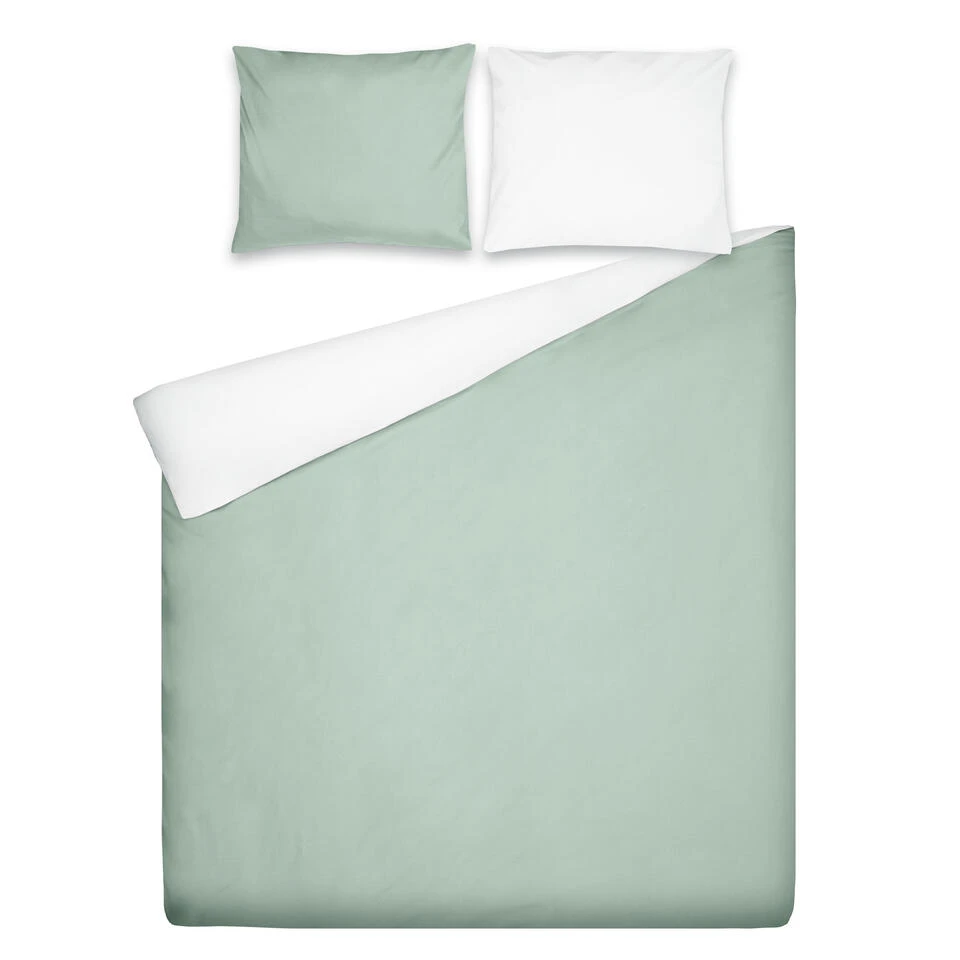 Ten Cate Katoenen Double Face Eenpersoons Dekbedovertrek - 140x200/220 - Malaga 3 Ten Cate Katoenen Double Face Eenpersoons Dekbedovertrek - 140x200/220 - Malaga