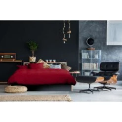 Ten Cate 100% Katoensatijnen Eenpersoons Dekbedovertrek - 140x200/220 - Rood -Winkel Voor Premium Beddengoed 1000023968 0110