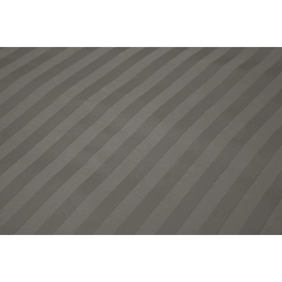 Ten Cate 100% Katoensatijnen Eenpersoons Dekbedovertrek - 140x200/220 - Taupe 6 Ten Cate 100% Katoensatijnen Eenpersoons Dekbedovertrek - 140x200/220 - Taupe - Afbeelding 4