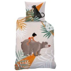Disney Jungle Book Dekbedovertrek Happy - Eenpersoons - 140 X 200 Cm - Katoen 8 Disney Jungle Book Dekbedovertrek Happy - Eenpersoons - 140 X 200 Cm - Katoen -Winkel Voor Premium Beddengoed 1000025529 0102