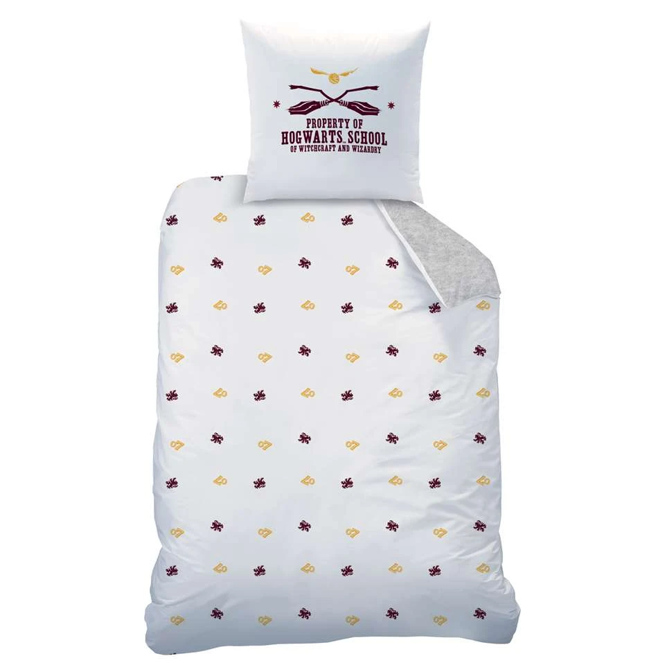 Harry Potter Dekbedovertrek Team Gryffindor - 140 X 200 Cm + 63 X 63 Cm - Katoen 6 Harry Potter Dekbedovertrek Team Gryffindor - 140 X 200 Cm + 63 X 63 Cm - Katoen - Afbeelding 4