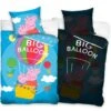 Peppa Pig Dekbedovertrek Big Balloon - Eenpersoons - 140 X 200 - Katoen 2 Peppa Pig Dekbedovertrek Big Balloon - Eenpersoons - 140 X 200 - Katoen -Winkel Voor Premium Beddengoed 1000025595