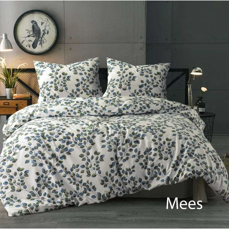 Day Dream Dekbedovertrek Mees - 240x200/220cm - Groen 4 Day Dream Dekbedovertrek Mees - 240x200/220cm - Groen - Afbeelding 2