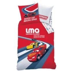 Disney Cars Dekbedovertrek Racing Hero - Eenpersoons - 140 X 200 Cm - Katoen