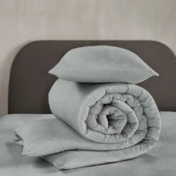 De Witte Lietaer Dekbedovertrek Tarbot - Eenpersoons - 140 X 200/220 Cm - Grijs 8 De Witte Lietaer Dekbedovertrek Tarbot - Eenpersoons - 140 X 200/220 Cm - Grijs -Winkel Voor Premium Beddengoed 1000028651 0102