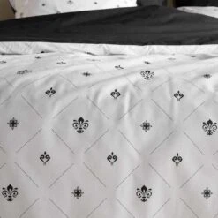 De Witte Lietaer Dekbedovertrek Knight - Hotelmaat - 260 X 240 Cm - Katoen -Winkel Voor Premium Beddengoed 1000028672 0103