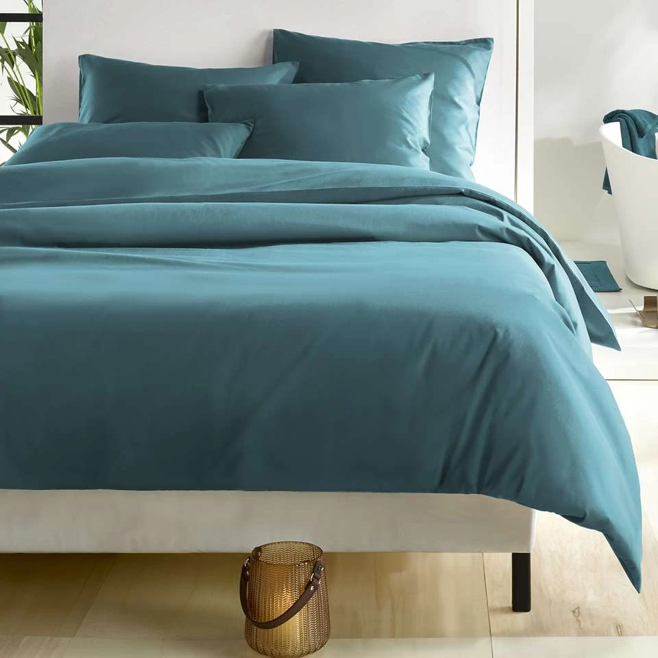 De Witte Lietaer Dekbedovertrek Katoen Satijn Olivia - 240 X 220 Cm - Groen 5 De Witte Lietaer Dekbedovertrek Katoen Satijn Olivia - 240 X 220 Cm - Groen - Afbeelding 3