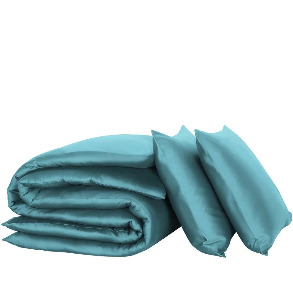 De Witte Lietaer Dekbedovertrek Katoen Satijn Olivia - 240 X 220 Cm - Groen 6 De Witte Lietaer Dekbedovertrek Katoen Satijn Olivia - 240 X 220 Cm - Groen - Afbeelding 4