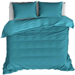 De Witte Lietaer Dekbedovertrek Katoen Satijn Olivia - 240 X 220 Cm - Groen