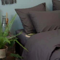 Cinderella Dekbedovertrek Weekend - Katoen - 260x200/220 Cm - Antraciet -Winkel Voor Premium Beddengoed 1000030603 0102