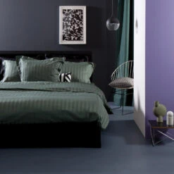 Damai Dekbedovertrek Katoen-satijn - 260x260/220cm - Groen Gestreept 9 Damai Dekbedovertrek Katoen-satijn - 260x260/220cm - Groen Gestreept -Winkel Voor Premium Beddengoed 1000030671 0103