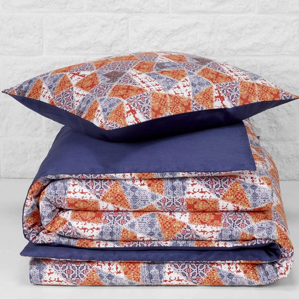 De Witte Lietaer Dekbedovertrek Quilt - 140 X 200/220 Cm - Katoen Satijn 6 De Witte Lietaer Dekbedovertrek Quilt - 140 X 200/220 Cm - Katoen Satijn - Afbeelding 4