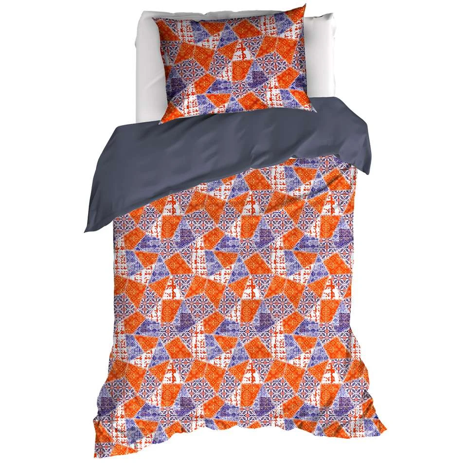 De Witte Lietaer Dekbedovertrek Quilt - 140 X 200/220 Cm - Katoen Satijn 3 De Witte Lietaer Dekbedovertrek Quilt - 140 X 200/220 Cm - Katoen Satijn