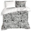 De Witte Lietaer Dekbedovertrek Zebra - 260 X 240 Cm - Katoen Satijn -Winkel Voor Premium Beddengoed 1000031352