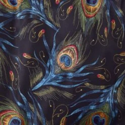 De Witte Lietaer Dekbedovertrek Peafowl - 260 X 240 Cm - Katoen Satijn -Winkel Voor Premium Beddengoed 1000031353 0103