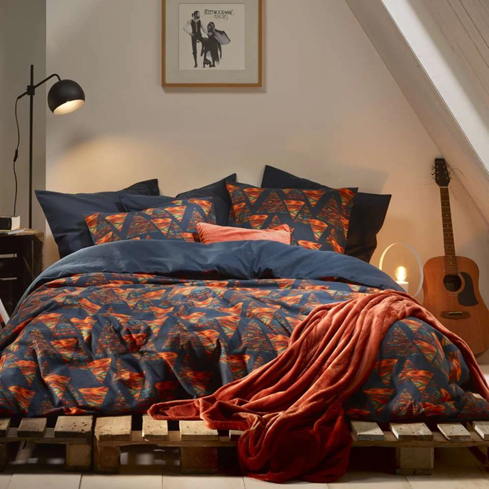 De Witte Lietaer Dekbedovertrek Caspian Eclipse - 240 X 220 Cm - Katoen Flanel 5 De Witte Lietaer Dekbedovertrek Caspian Eclipse - 240 X 220 Cm - Katoen Flanel - Afbeelding 3