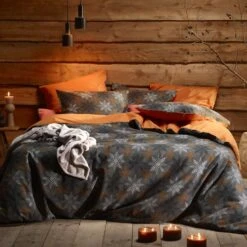 De Witte Lietaer Dekbedovertrek Frostine - 260 X 240 Cm - Katoen Flanel 7 De Witte Lietaer Dekbedovertrek Frostine - 260 X 240 Cm - Katoen Flanel -Winkel Voor Premium Beddengoed 1000032054 0102