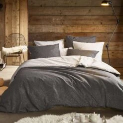De Witte Lietaer Dekbedovertrek Shooting Star - 140 X 200/220cm - Katoen Flanel -Winkel Voor Premium Beddengoed 1000032093 0102
