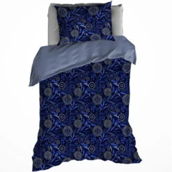 De Witte Lietaer Dekbedovertrek Moonflower - 140 X 200/220 Cm - Katoen Flanel