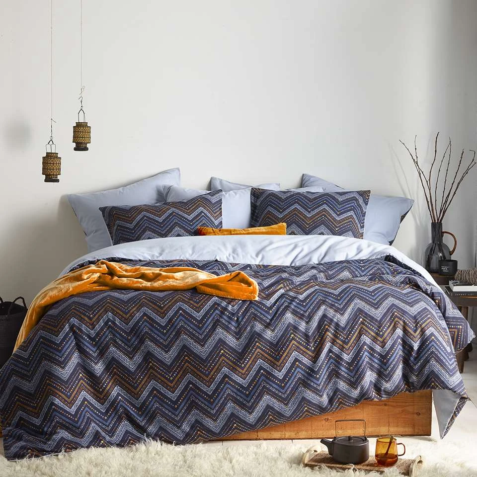 De Witte Lietaer Dekbedovertrek Sioux - 260 X 240 Cm - Katoen Flanel 4 De Witte Lietaer Dekbedovertrek Sioux - 260 X 240 Cm - Katoen Flanel - Afbeelding 2