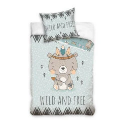 Animal Pictures Dekbedovertrek Wild And Free - 140 X 200 Cm - Katoen