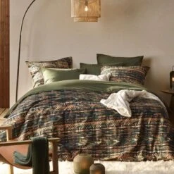 De Witte Lietaer Dekbedovertrek Rufus Khaki- 240 X 220 Cm - Katoen Flanel 7 De Witte Lietaer Dekbedovertrek Rufus Khaki- 240 X 220 Cm - Katoen Flanel -Winkel Voor Premium Beddengoed 1000032116 0102