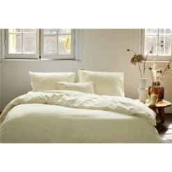 Walra - Dekbedovertrek Vintage Cotton - 200x220 Cm - Geel 8 Walra - Dekbedovertrek Vintage Cotton - 200x220 Cm - Geel -Winkel Voor Premium Beddengoed 1000034107 0102