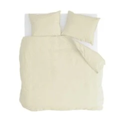 Walra - Dekbedovertrek Vintage Cotton - 200x220 Cm - Geel