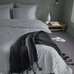 Damai Dekbedovertrek Organic Satijn Grey-1-persoons (140 X 200/220 Cm) 9 Damai Dekbedovertrek Organic Satijn Grey-1-persoons (140 X 200/220 Cm) -Winkel Voor Premium Beddengoed 1000034379 0103