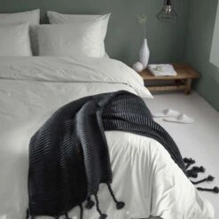 Damai Dekbedovertrek Organic Satijn Ivory-1-persoons (140 X 200/220 Cm) -Winkel Voor Premium Beddengoed 1000034397 0103