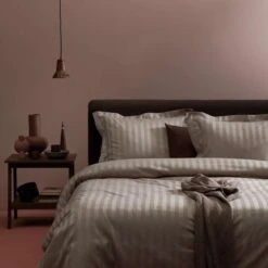 Dekbedovertrek Damai Linea Cement Satijn-200x200/220 9 Dekbedovertrek Damai Linea Cement Satijn-200x200/220 -Winkel Voor Premium Beddengoed 1000034487 0103