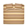 Cinderella Dekbedovertrek Flanel Cuba Caramel-2-persoons (200 X 200/220 Cm) -Winkel Voor Premium Beddengoed 1000034541