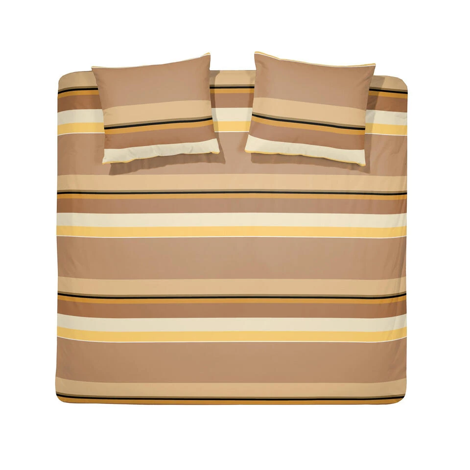 Cinderella Dekbedovertrek Flanel Cuba Caramel-2-persoons (200 X 200/220 Cm) 3 Cinderella Dekbedovertrek Flanel Cuba Caramel-2-persoons (200 X 200/220 Cm)