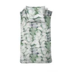 Cinderella Dekbedovertrek Levy - Satijn - 140x200/220 Cm - Green