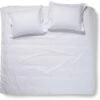 Dekbedovertrek Damai Linea White Satijn-260x200/220 -Winkel Voor Premium Beddengoed 1000034669