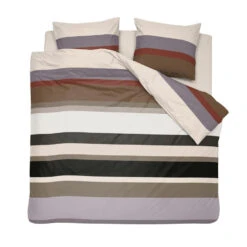 Damai Dekbedovertrek Casa - Katoen - 260x200/220 Cm Casa - Brown