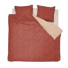 Damai Dekbedovertrek Swift - Biologisch Katoen - 200x200/220 Cm - Burned Red -Winkel Voor Premium Beddengoed 1000034944