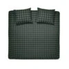 Damai Dekbedovertrek Flanel - 260 X 200/220cm - Groen Ruitmotief -Winkel Voor Premium Beddengoed 1000035147