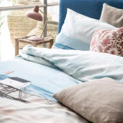 Cinderella Dekbedovertrek Ameland - Satijn - 240x200/220 Cm - Blue 8 Cinderella Dekbedovertrek Ameland - Satijn - 240x200/220 Cm - Blue -Winkel Voor Premium Beddengoed 1000035188 0102