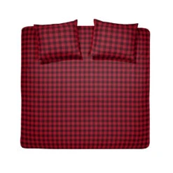 Damai Dekbedovertrek Flanel - 260 X 200/220cm - Rood