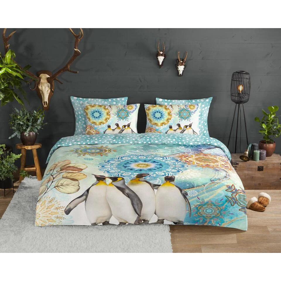 HIP Dekbedovertrek "Pinga" - Multi - (240x220 Cm) 4 HIP Dekbedovertrek "Pinga" - Multi - (240x220 Cm) - Afbeelding 2