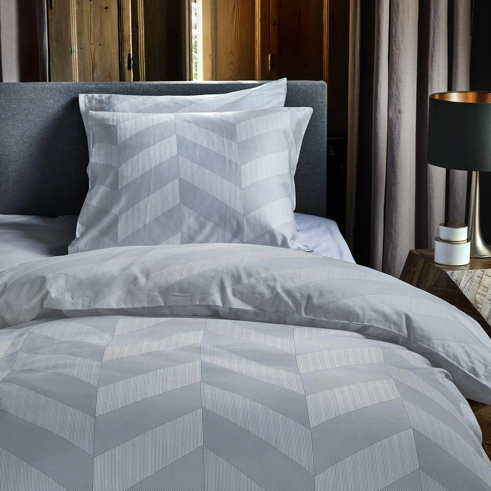 Damai Dekbedovertrek Atomy - Satijn - 140x200/220 Cm - Glacier 5 Damai Dekbedovertrek Atomy - Satijn - 140x200/220 Cm - Glacier - Afbeelding 3