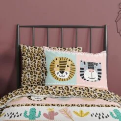 Good Morning Dekbedovertrek "Friends" - Multi - (140x220 Cm) -Winkel Voor Premium Beddengoed 1000035792 0102